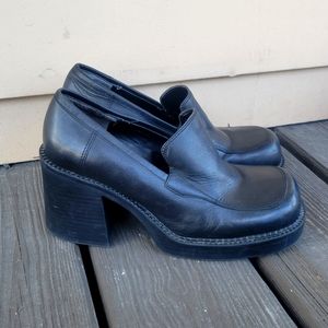 Vintage Y2K Platform Loafers